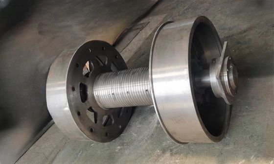 10" Dia Customized Grooved Cable Drum For Cable / Wire Rope Reeling