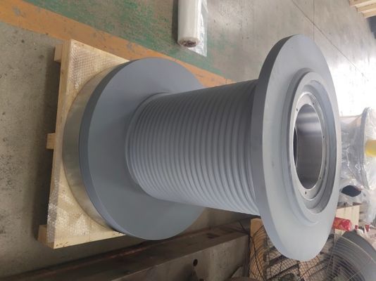 Steel Winch Drum With Rope Diameter Range 8-80mm ISO9001 Certified