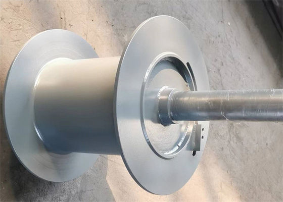 Cable Winding Hoist Crane, Wire Rope Winch Drum For Ship Boat Anchor Windlass