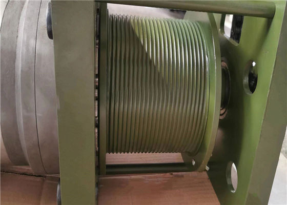 1.5t Electric Rope Winch With Cable Winding System And Lebus Grooved Drum