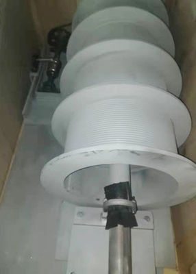 Q345B Steel 6mm Electric Cable Pulling Winch For Construction