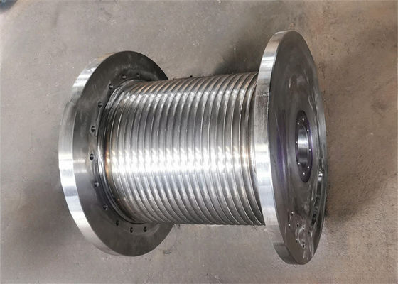 Customized 5-80 Groove Number Lebus Gearmatic Winch With 1-30 Tons Rope Capacity