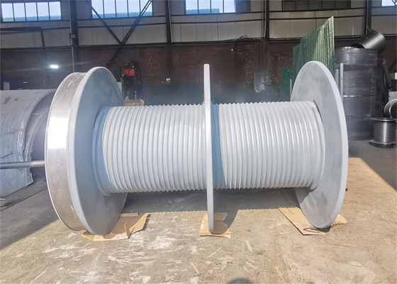 Lebus Grooved Double Rope Winch Drum 100mm-2500mm Length