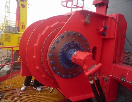 1500 Meters Grooved Winch Drum Alloy Steel For Petroleum Drilling Equipment