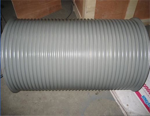 Customizable Lebus Sleeve Folding Line Rope Groove Or Spiral Groove Winch Drum Leather Alloy Steel