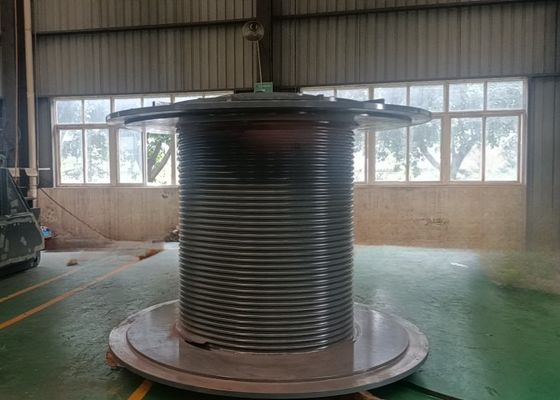 50-10000mm Lebus Grooved Geometry Drum For S235J2 N Construction Machinery
