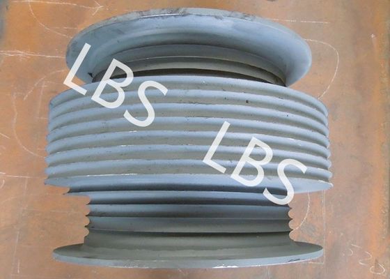 Customized Grooved Winch Drum Multi Layer Winding For Steel Wire And Nylon Ropes And Cables