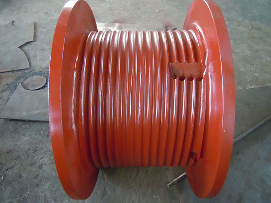 Lebus Polishing Grooved Winch Drum In Water Conservancy Project