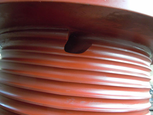Lebus Polishing Grooved Winch Drum In Water Conservancy Project