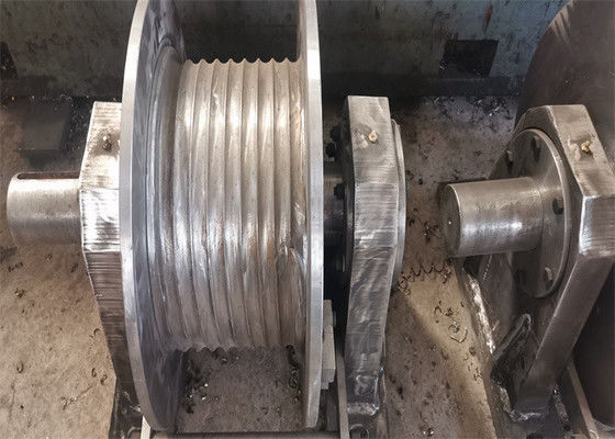 Customized Grooved Winch Drum For High Performance Lebus Gearmatic Winch