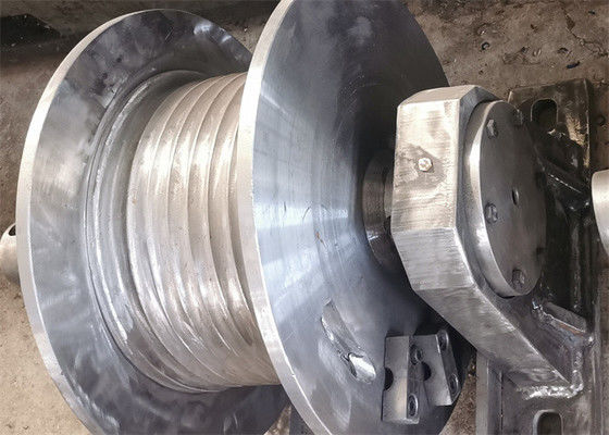 Customized Grooved Winch Drum For High Performance Lebus Gearmatic Winch