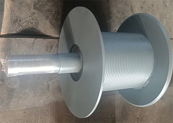 High Standard Grooved Rope Winch Drum Slot Direction Left Or Right 50mm-2500mm Diameter