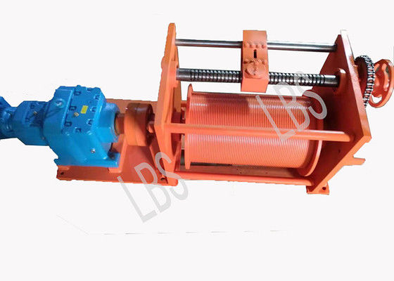 50T Hydraulic Crane Winch Retract Release Ropes And Lift Heavy Objects