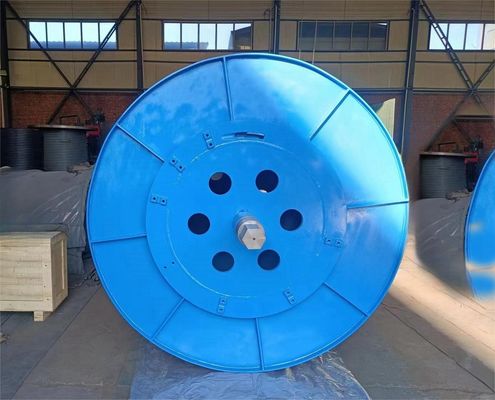 Single Drum Cable Drum Customized Size Optional Drum Shaft