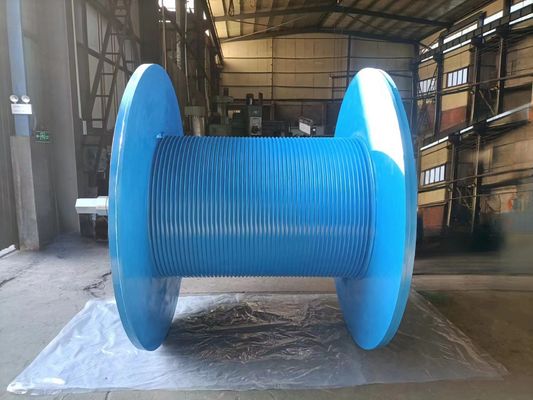 Single Drum Cable Drum Customized Size Optional Drum Shaft