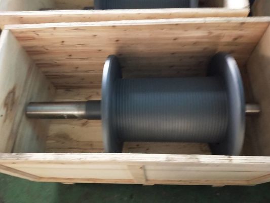 High Standard Grooved Rope Winch Drum Slot Direction Left Or Right 50mm-2500mm Diameter