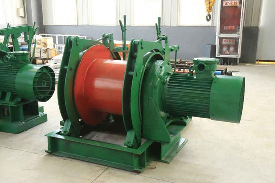 1-50 Ton Electric Rope Winch Cnc Center Produce Equipment Weldment Connection