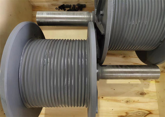 Regular Line Lebus Rope Grooves Oil Rig Crane Winch Drum With Lebus Grooves And Expert Service