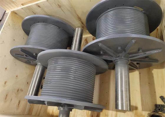 Regular Line Lebus Rope Grooves Oil Rig Crane Winch Drum With Lebus Grooves And Expert Service