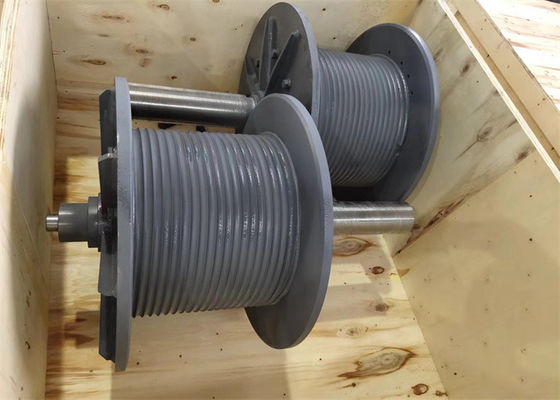 Regular Line Lebus Rope Grooves Oil Rig Crane Winch Drum With Lebus Grooves And Expert Service
