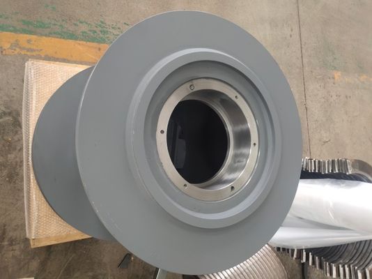 Variable Speed CNC Machined Steel Winch Drum With Anti Corrosion Coating