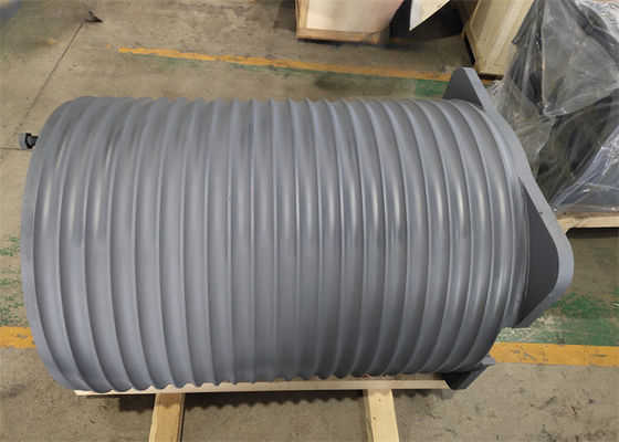 Anti Corrosion Coating Lebus Grooves Lebus Grooved Drum Wire Rope Drum ISO9001 Certified