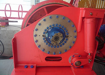 Wire Rope Lebus Grooves Tower Crane Winch Customized For Construction