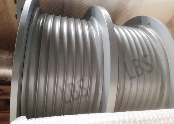 Q345B Steel 6mm Electric Cable Pulling Winch For Construction