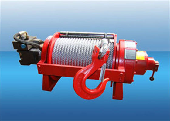 Alloy Steel Wire Pulling Winch 10 Ton Heavy Duty Compact Structure