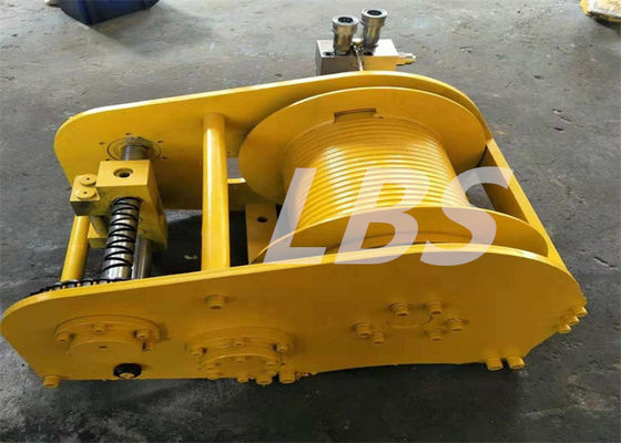 Fast Speed Wire Rope Electric 40 Ton Winch With Spooling Device For Mining