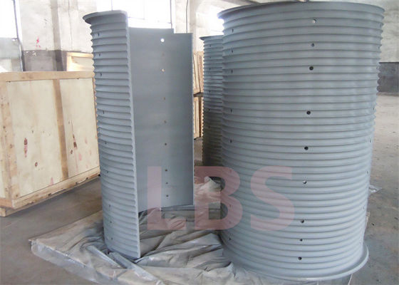 Reliable Lebus Winch Drum Sleeves Winch Spare Parts For Construction