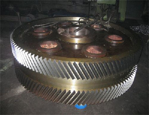 Herringbone 10mm Tooth Steel Gear Wheel Mechanical Transmission Parts
