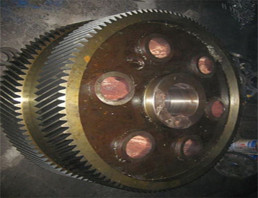 Herringbone 10mm Tooth Steel Gear Wheel Mechanical Transmission Parts