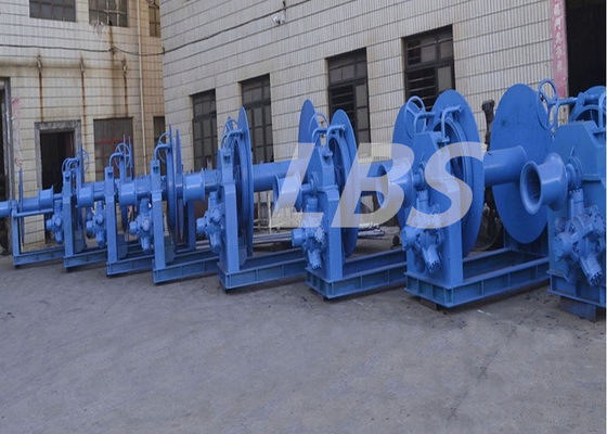 Lebus 120KN Marine Hydraulic Winch , Crane Winch System For Mine Lifting