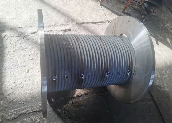 Welded Lebus Sleeve Multilayer Wire Rope Or Cable Into Hoisting Drums Spooling System