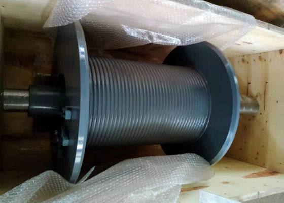 40m Rope Grooved Winch Drum Multi Layers With ABS Certification