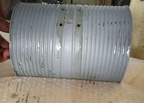 Q355B Carbon Steel Double Grooved Winch Drum For Tower Lifting Hoist