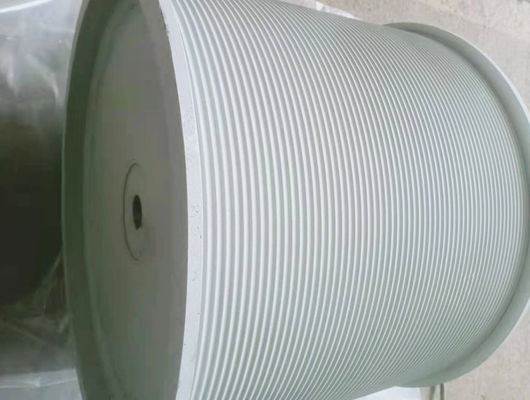900mm Diameter Grooved Winch Drum 200KN Gray Color With Sleeves
