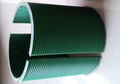 High Polymer Grooved Drum Lebus Sleeve For Hydraulic Power Wire Rope Winch