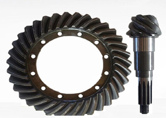 LBS Oxygen Free Carburizing Spur Bevel Gear For Transmission Machinery