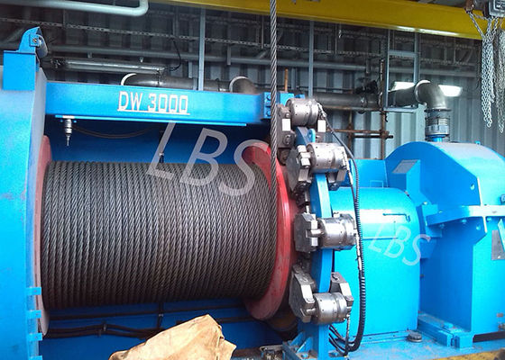 10 Ton Single Drum Hydraulic Crane Winch Steel Customized