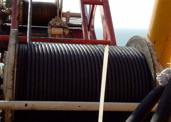 CCS Approval 30mm Wire Electric Rope Winch ,Wire Hoist Winch Drum For Oil Drilling