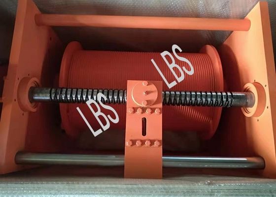 Lebus Grooved Drum  For Spooling Device Winch To Wire Rope Multi Layer Winding