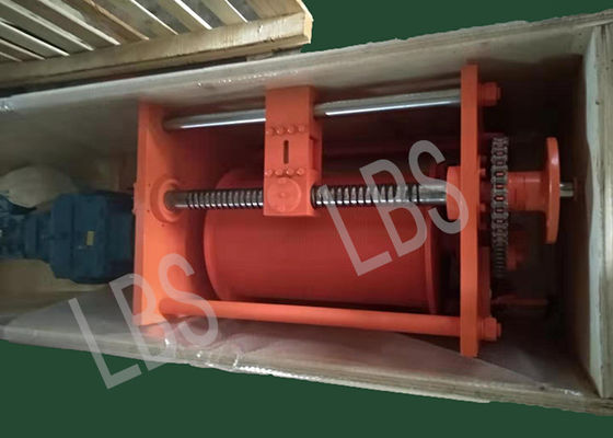 15T Single Drum Piling Winch Machine For Construction Electric