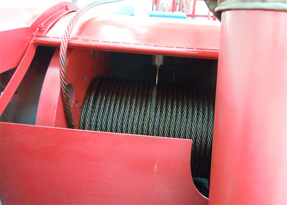 LBS Construction Use 80m Rope Dual Drum Winch . Piling Winch Machine Heavy Duty