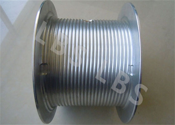 Slow Speed 9m/Min Grooved Drum Winch 500KN Steel Single Or Multi Drum