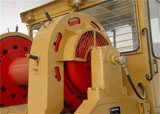 Lebus Multilayer Winding Grooved Wire Rope Drum For  Crane Winch