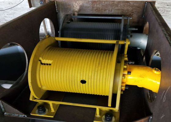 Customizable Wire Rope 40m/Min Hydraulic Crane Winch 10t