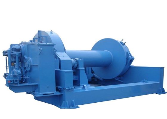 Offshore Equipment Hydraulic Anchor Winch 30t Capacity 30m Rope Speed