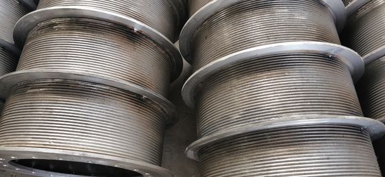Docks Grooved Winch Drum 0.2-0.5 Inch Width for Industrial Applications